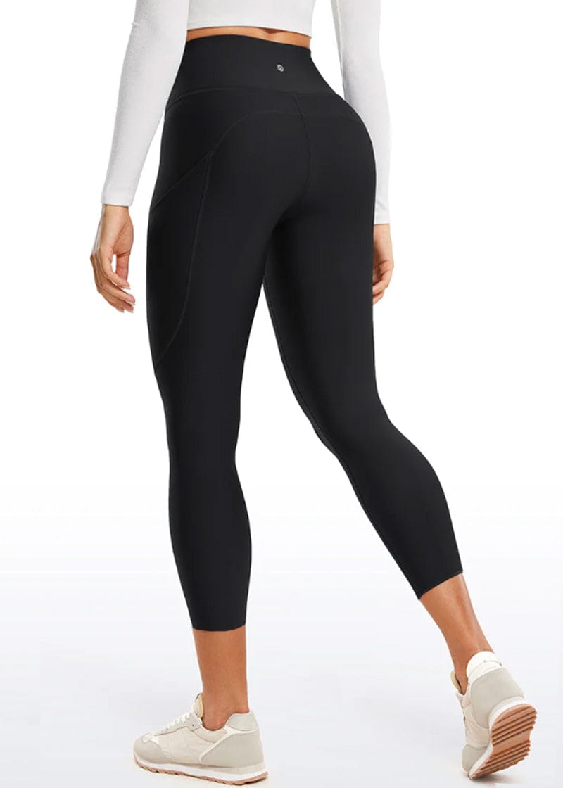 SisFlow™ 7/8 No Line Side Pockets Leggings - SISQUEEN - Black 2