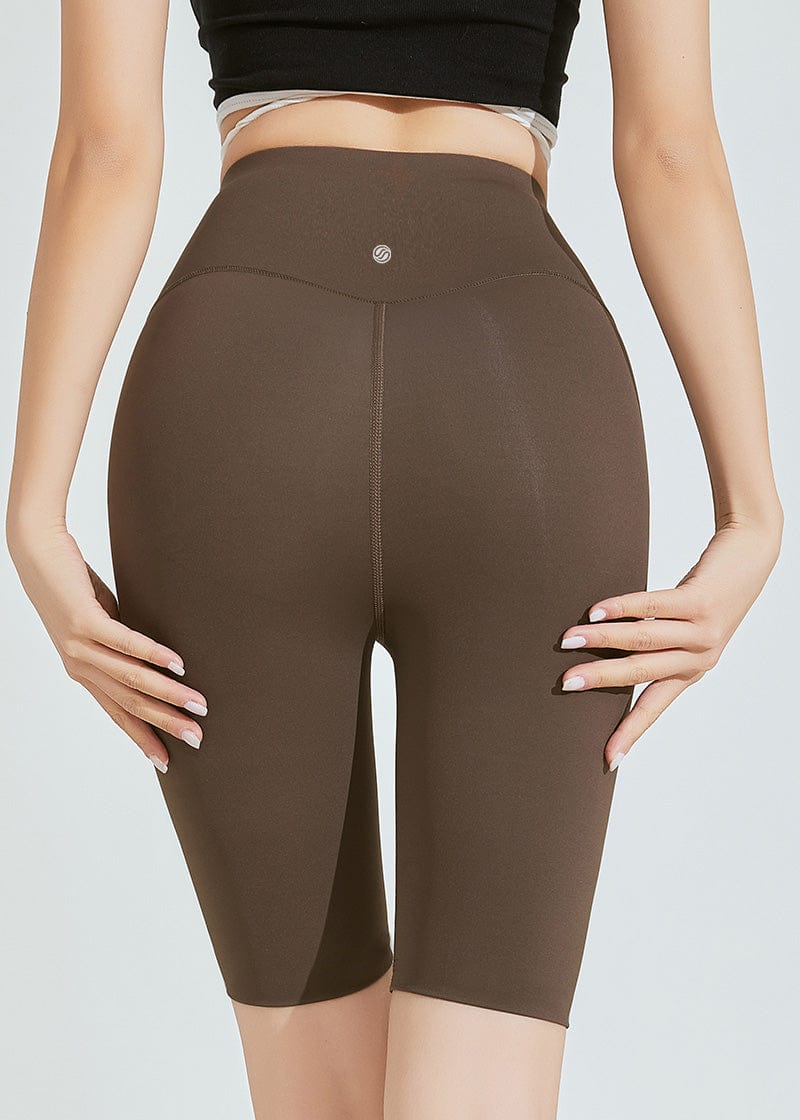 SisBreeze™ No Line Yoga Shorts - Women's Biker Shorts-6
