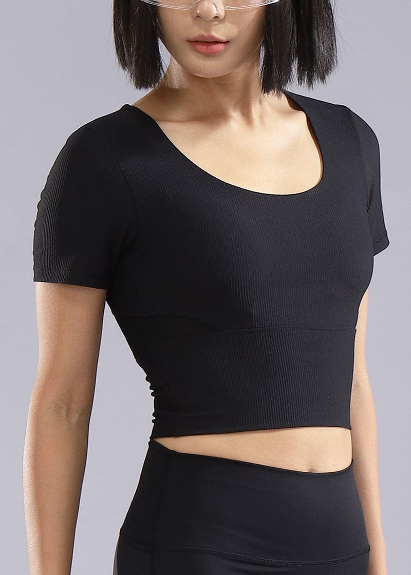 SisRipple™ Ribbed T-Shirt - SISQUEEN Women's T-Shirts-1