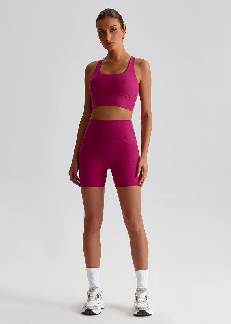 SISQUEEN Tank Top SisFlow™ Cross-back Sports Bra