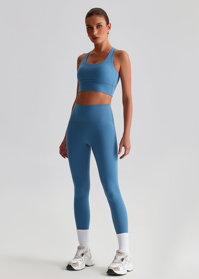 SISQUEEN Tank Top SisFlow™ Cross-back Sports Bra