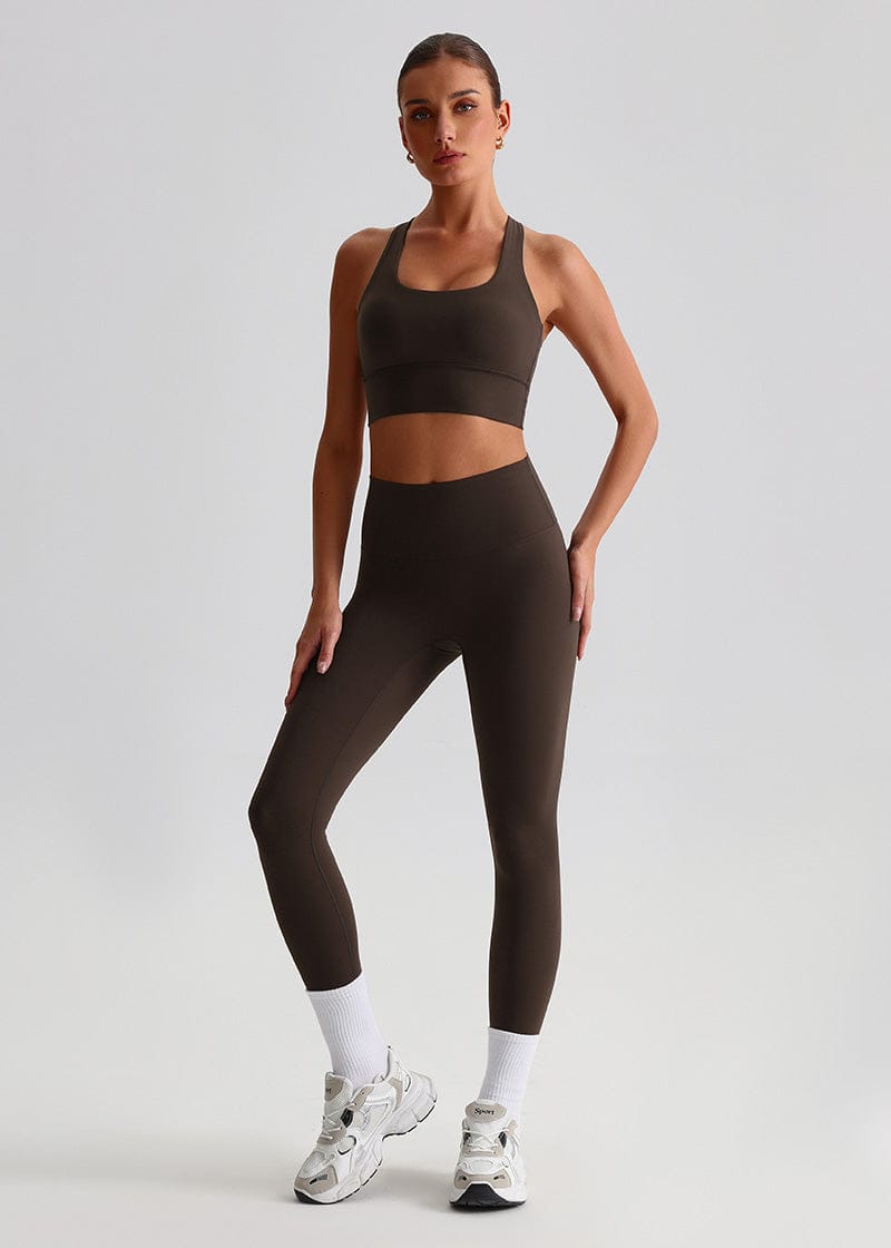 SISQUEEN Tank Top SisFlow™ Cross-back Sports Bra