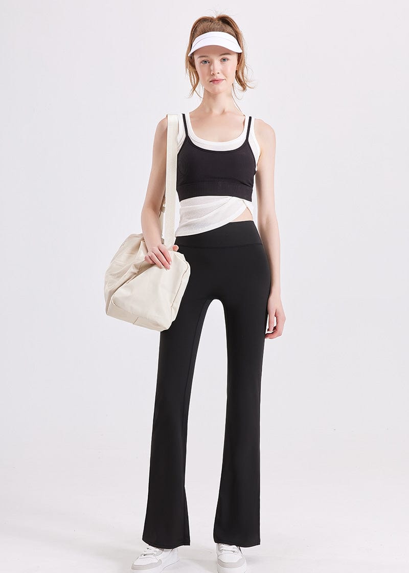 SisRipple™ Ribbed Crop Top - SISQUEEN Workout Crop Tops-9