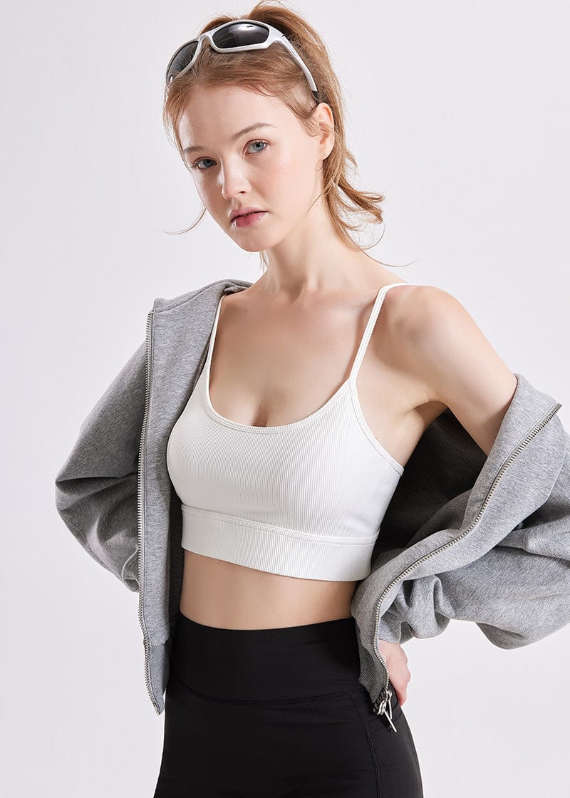 SisRipple™ Ribbed Crop Top - SISQUEEN Workout Crop Tops-6